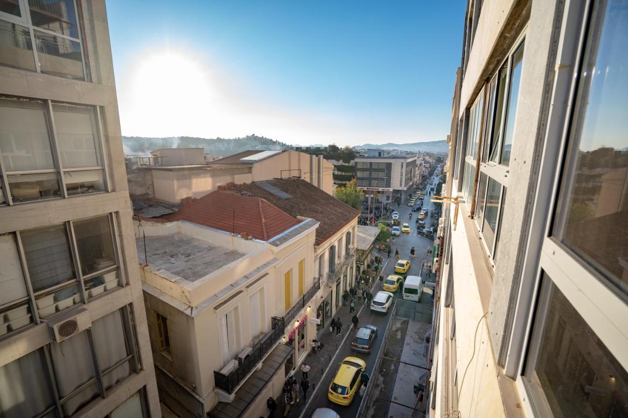 Monastiraki Metro Station Studio For 4 Persons Atene Esterno foto